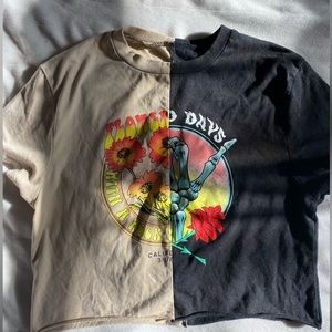 cropped tee